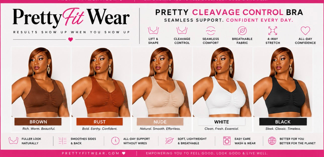 Pretty Cleavage Control Bra